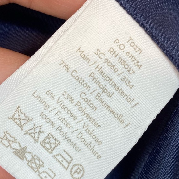 Boden Mustard Blazer with Cream Accents - Picture 10 of 11